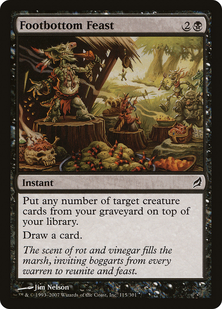 Festin de Footbottom (LRW-115) - Lorwyn Foil 