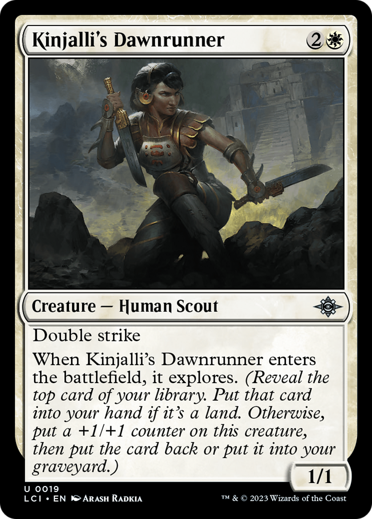 Dawnrunner de Kinjalli (LCI-019) – Les cavernes perdues d'Ixalan 