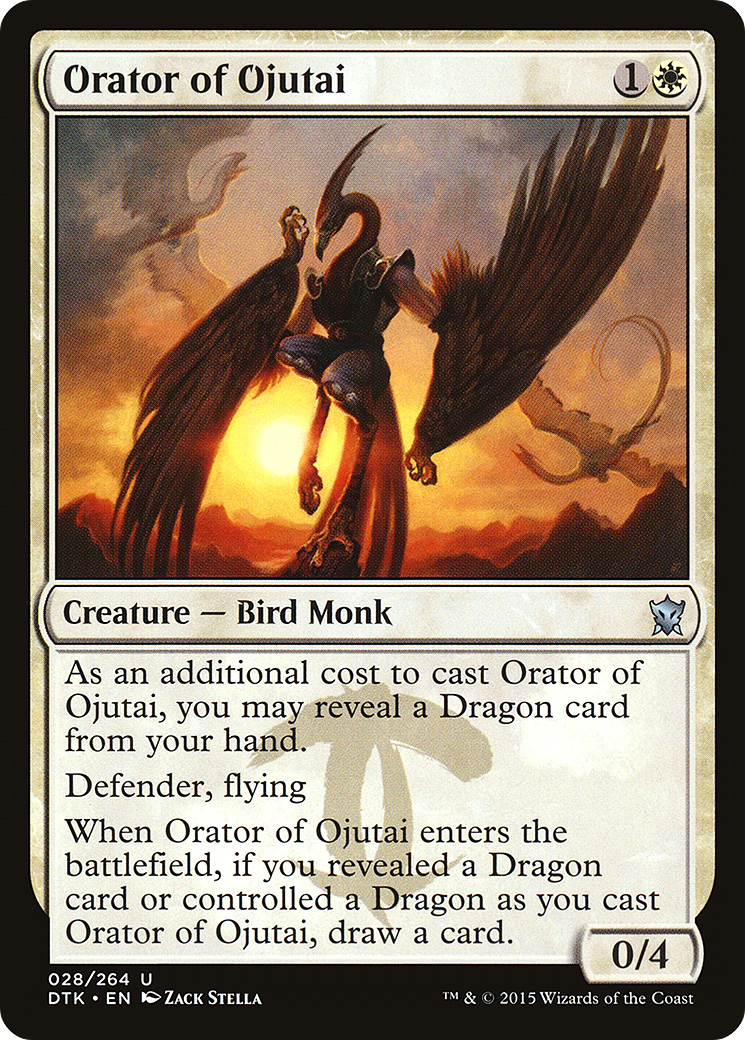Orateur d'Ojutai (DTK-028) - Dragons de Tarkir