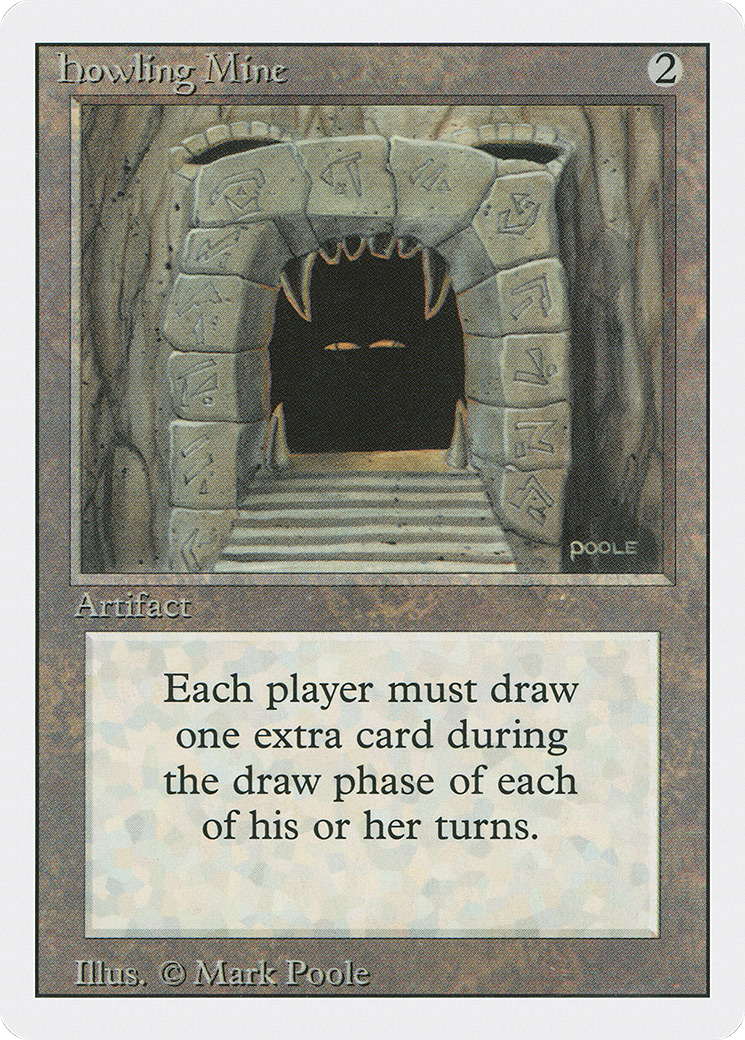 Howling Mine (3ED-251) - Revised Edition