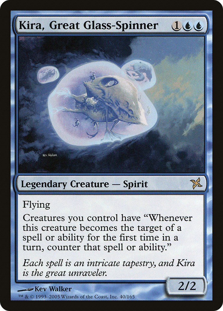 Kira, Great Glass-Spinner (BOK-040) - Betrayers of Kamigawa Foil