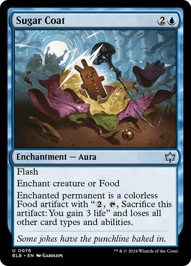 Sugar Coat (BLB-076) - Feuille Bloomburrow 