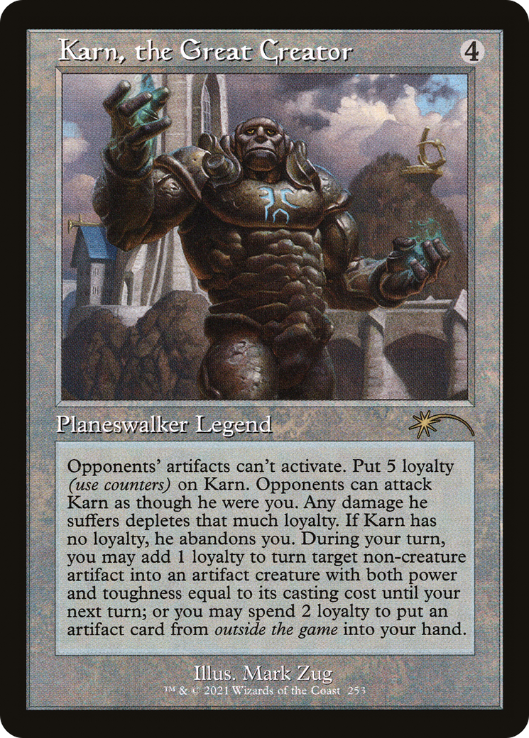 Karn, the Great Creator (SLD-253) - Secret Lair Drop