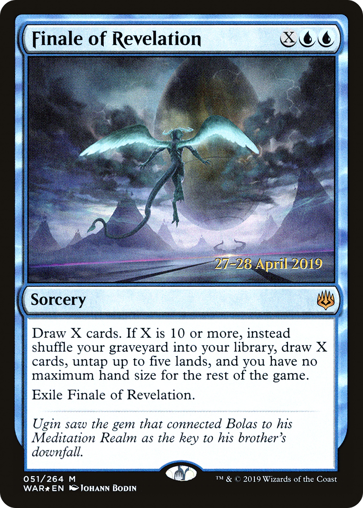 Finale of Revelation (PRE-051) - War of the Spark Promos Foil