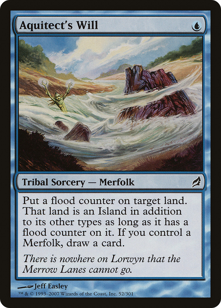Testament de l'architecte (LRW-052) - Lorwyn Foil 