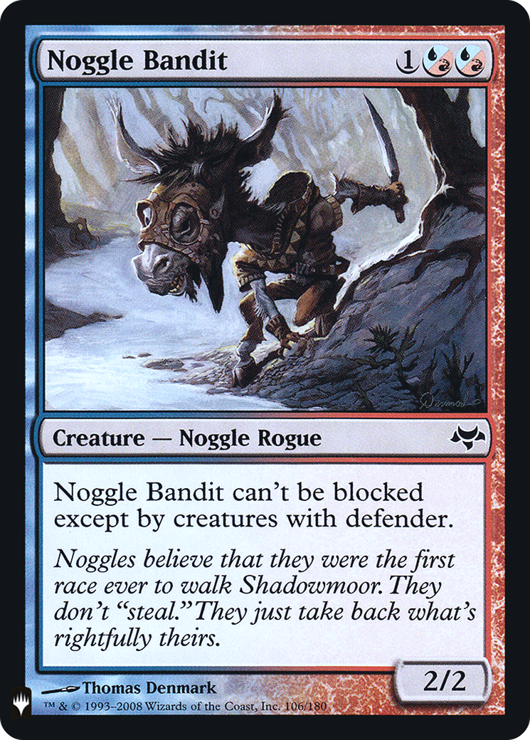 Noggle Bandit (LIST-EVE-106) - The List Foil