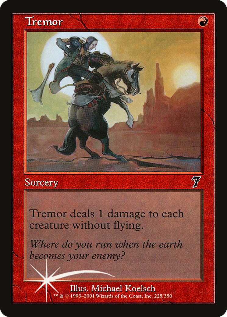 Tremor (7ED-225★) - Seventh Edition Foil