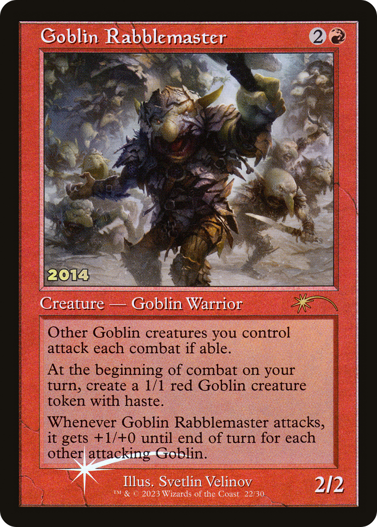Goblin Rabblemaster (P30A-022) - Promotions de jeu 30e anniversaire