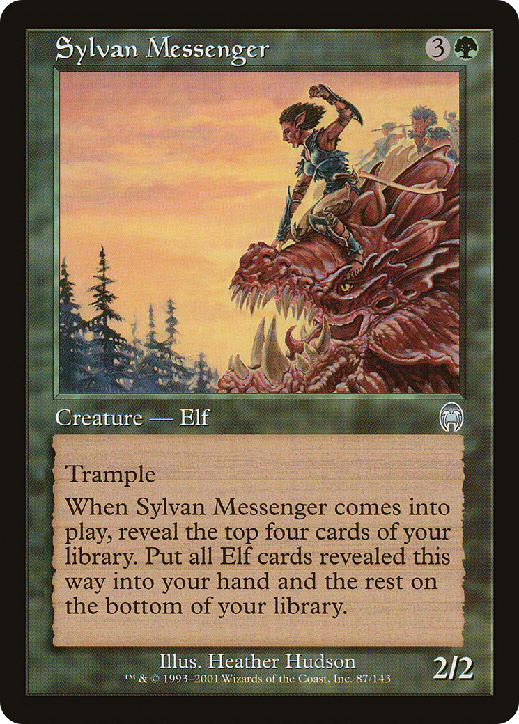 Sylvan Messenger (APC-087) - Apocalypse Foil 