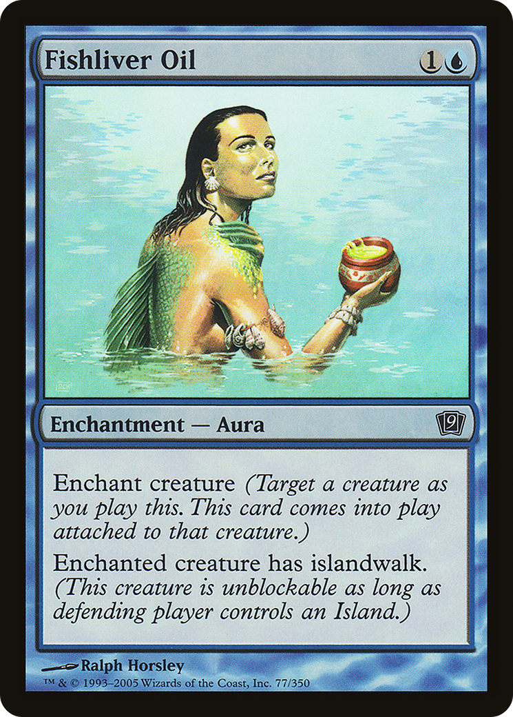 Fishliver Oil (9ED-77★) - Ninth Edition Foil