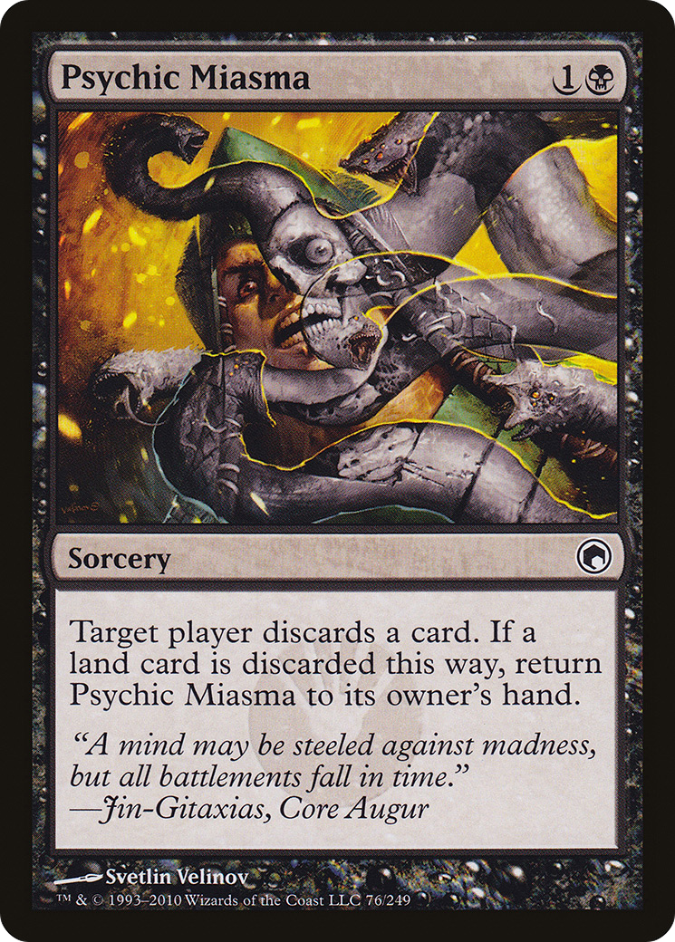 Psychic Miasma (SOM-076) - Scars of Mirrodin