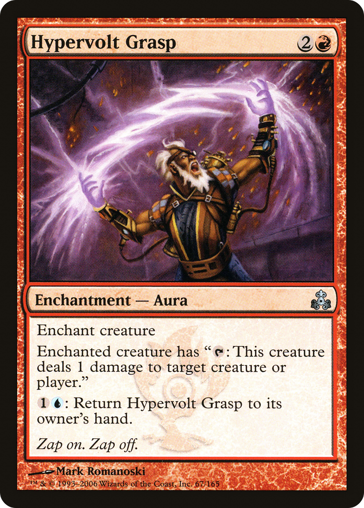 Hypervolt Grasp (GPT-067) - Feuille du Pacte des Guildes 