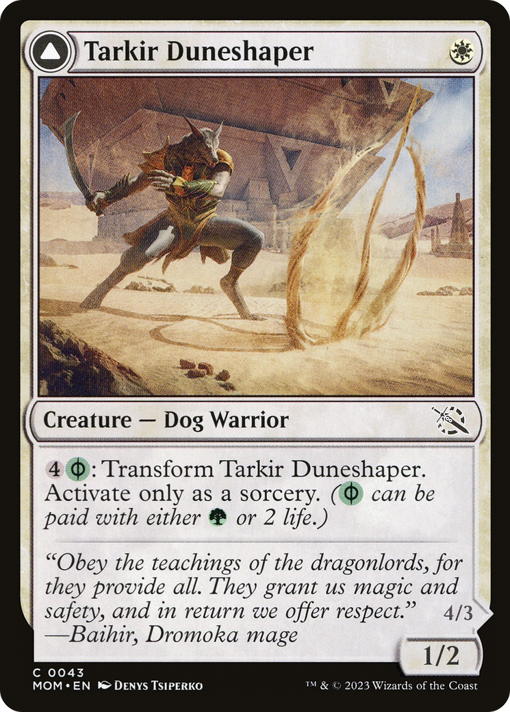 Tarkir Duneshaper (MOM-043) - March of the Machine