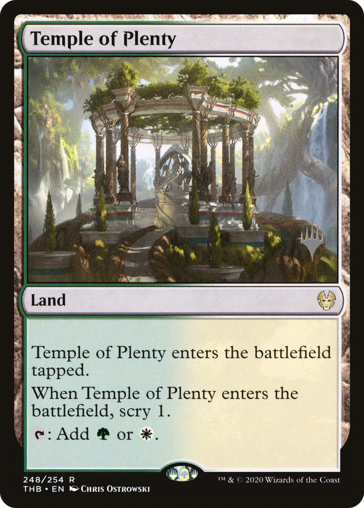 Temple of Plenty (PPTHB-248P) - Theros Beyond Death Promos