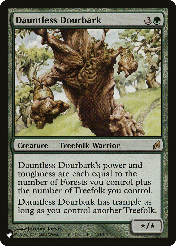 Dauntless Dourbark (LIST-203/301) - The List