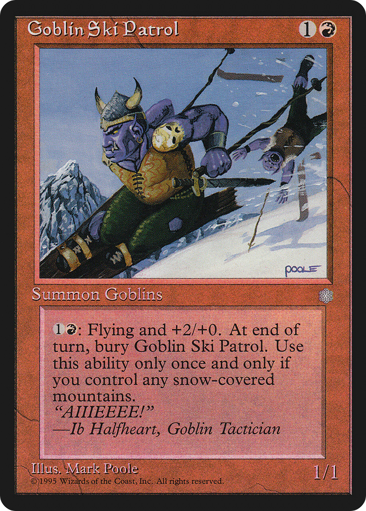 Goblin Ski Patrol (ICE-) - Ice Age