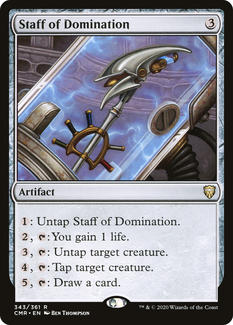 Bâton de domination (CMR-343) - Commander Legends 