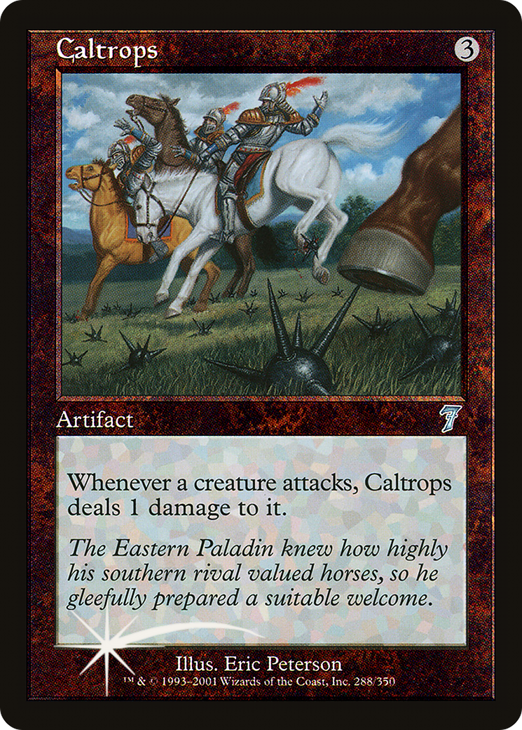 Caltrops (7ED-288★) - Seventh Edition Foil