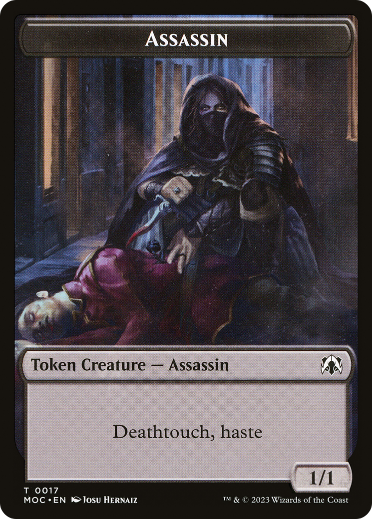 Assassin (TMOC-017) - March of the Machine Commander Tokens