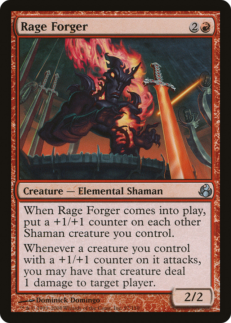 Rage Forger (MOR-097) - Feuille de Morningtide 
