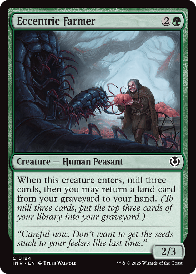Excentric Farmer (INR-194) - Innistrad Remastered Foil 