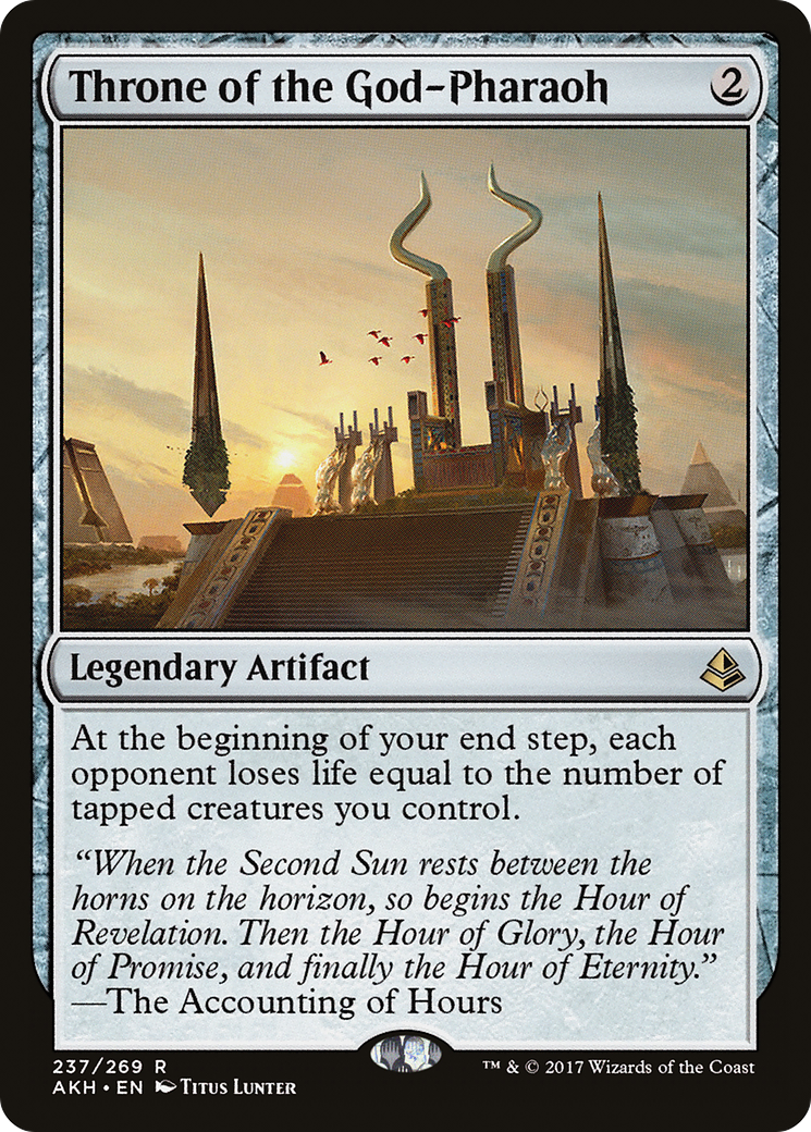Trône du Dieu-Pharaon (AKH-237) - Amonkhet