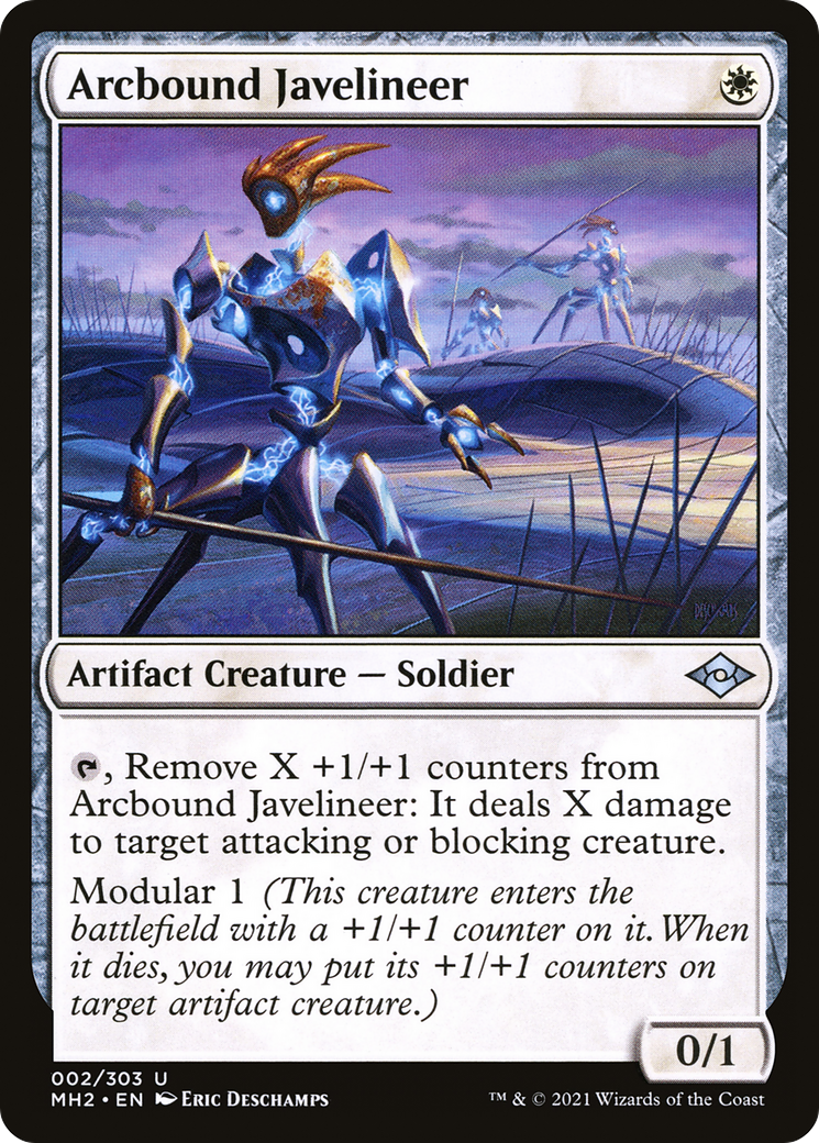 Arcbound Javelineer (MH2-002) - Modern Horizons 2 (version foil) 