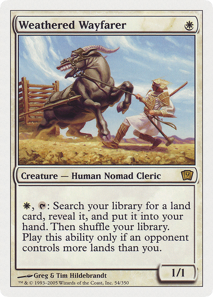 Weathered Wayfarer (9ED-054) - Ninth Edition