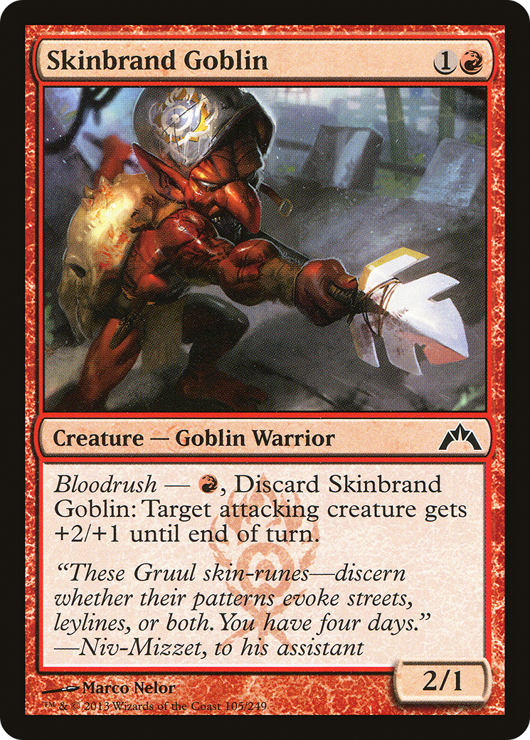 Gobelin de marque de peau (GTC-105) - Gatecrash