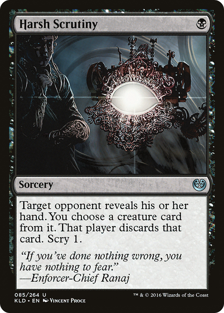 Examen rigoureux (KLD-085) - Kaladesh Foil 