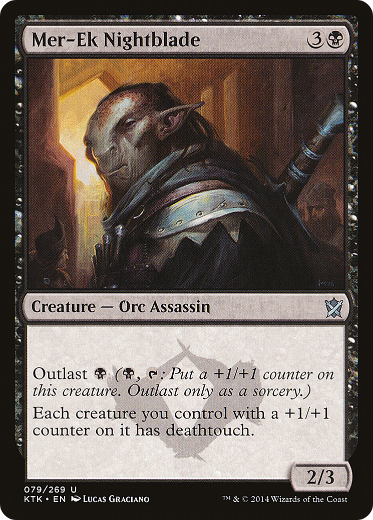 Mer-Ek Nightblade (KTK-079) - Khans of Tarkir