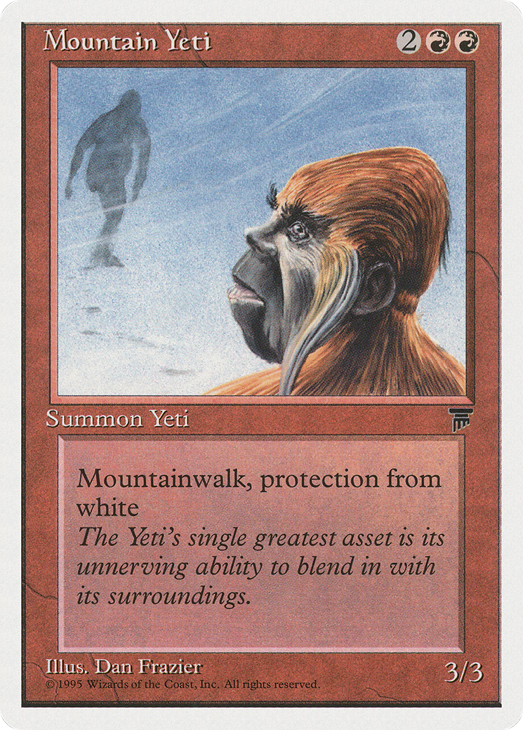 Mountain Yeti (CHR-053) - Chronicles