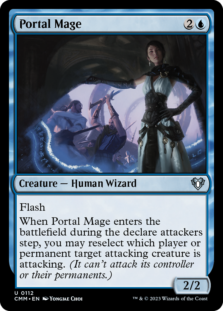 Mage du portail (CMM-112) - Commander Masters Foil 