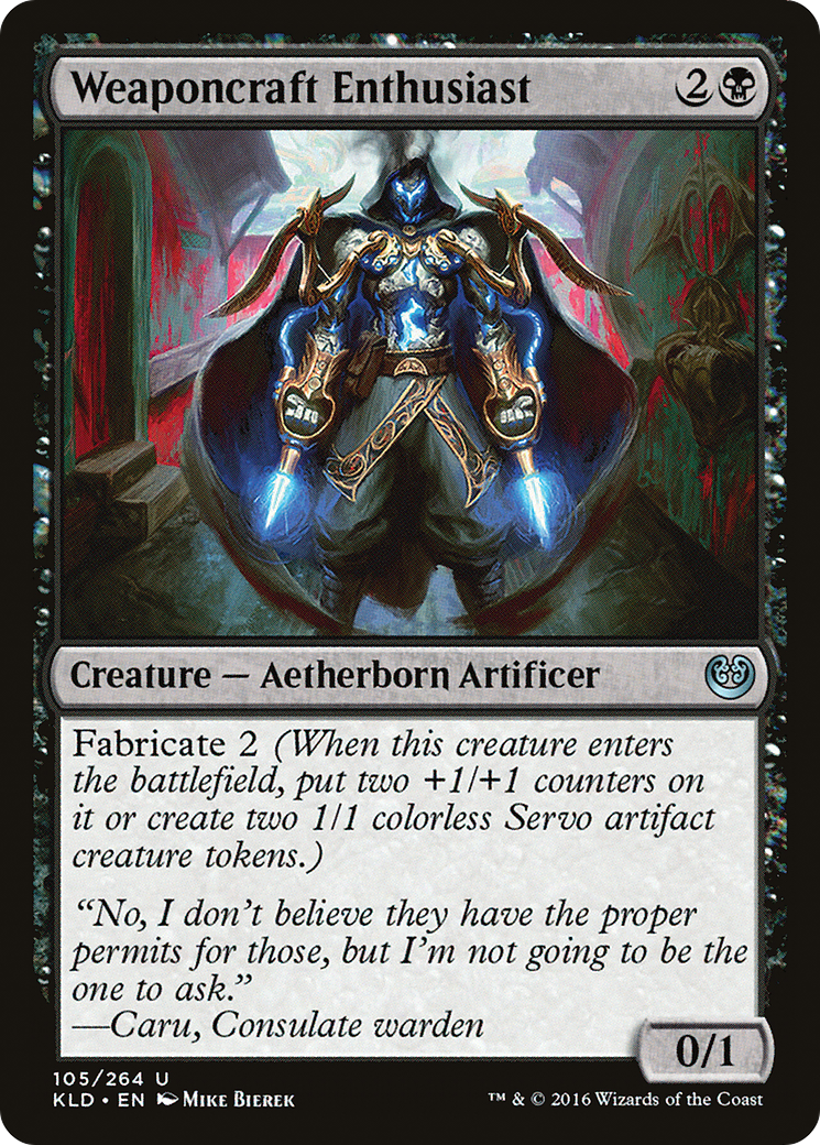 Passionné d'armement (KLD-105) - Kaladesh Foil