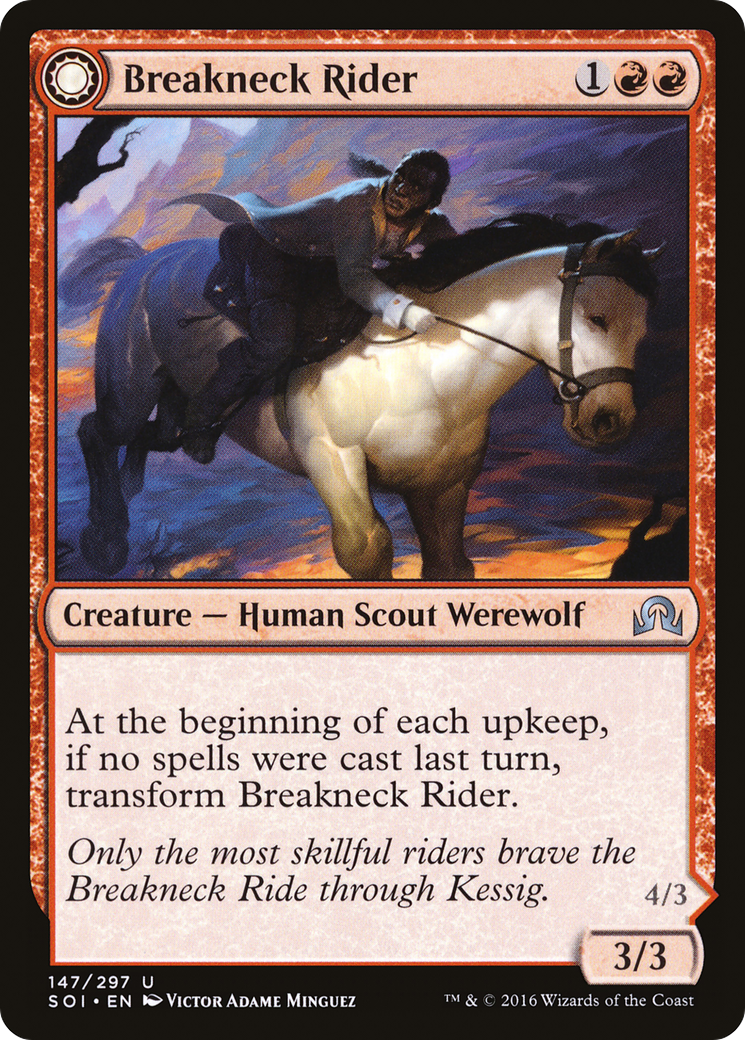 Breakneck Rider (SOI-147) - Shadows over Innistrad: (Double Faced Transform)