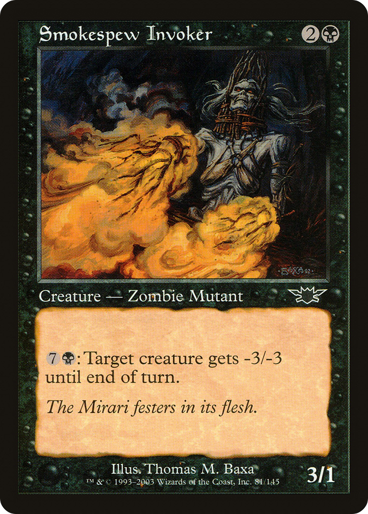 Invocateur de Smokespew (LGN-081) - Legions Foil 