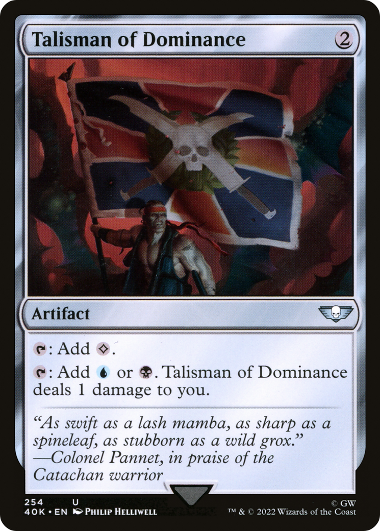 Talisman of Dominance (254) (40K-254) - Warhammer 40,000 Commander