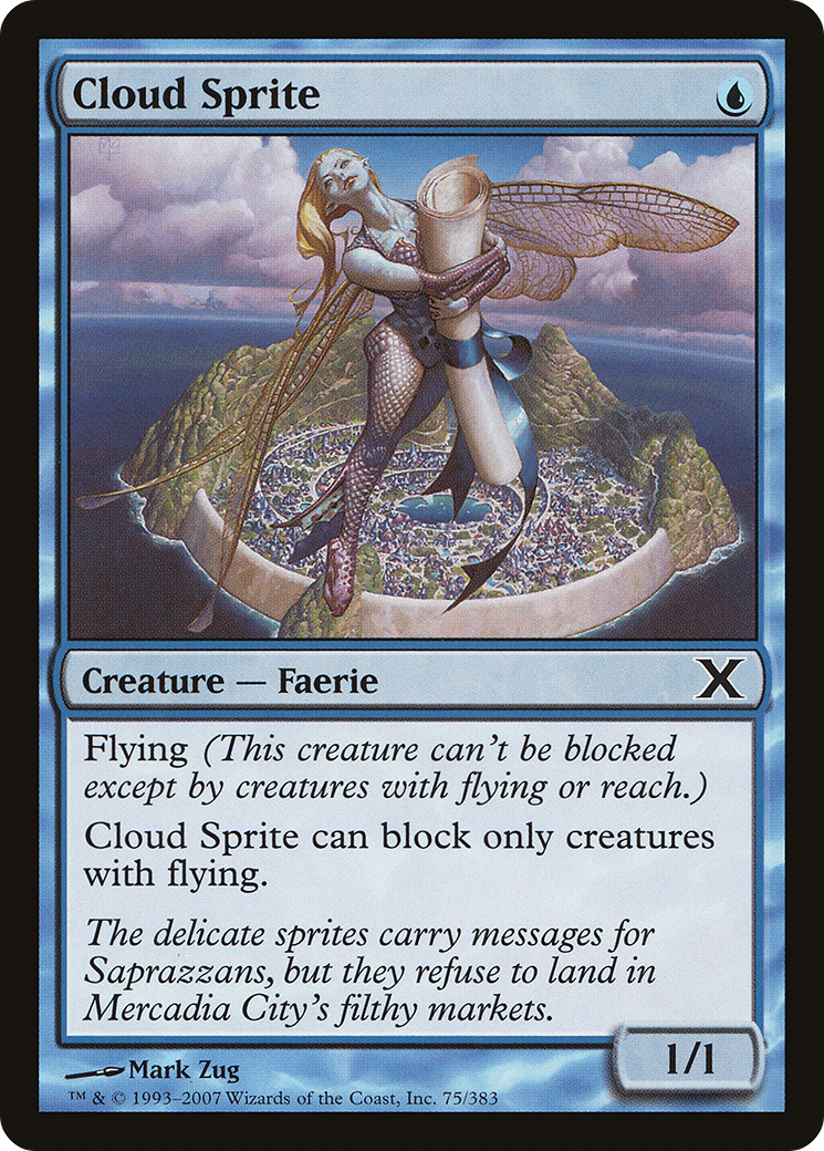 Cloud Sprite (10E-075) - Dixième édition 