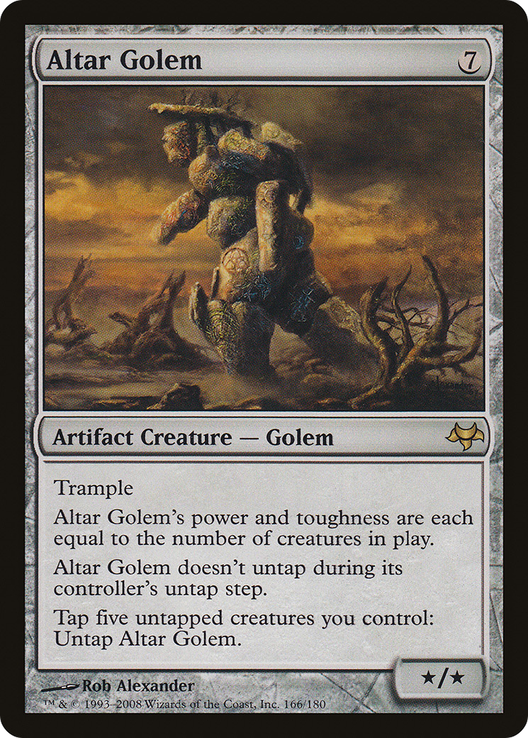 Golem d'autel (EVE-166) - Crépuscule 