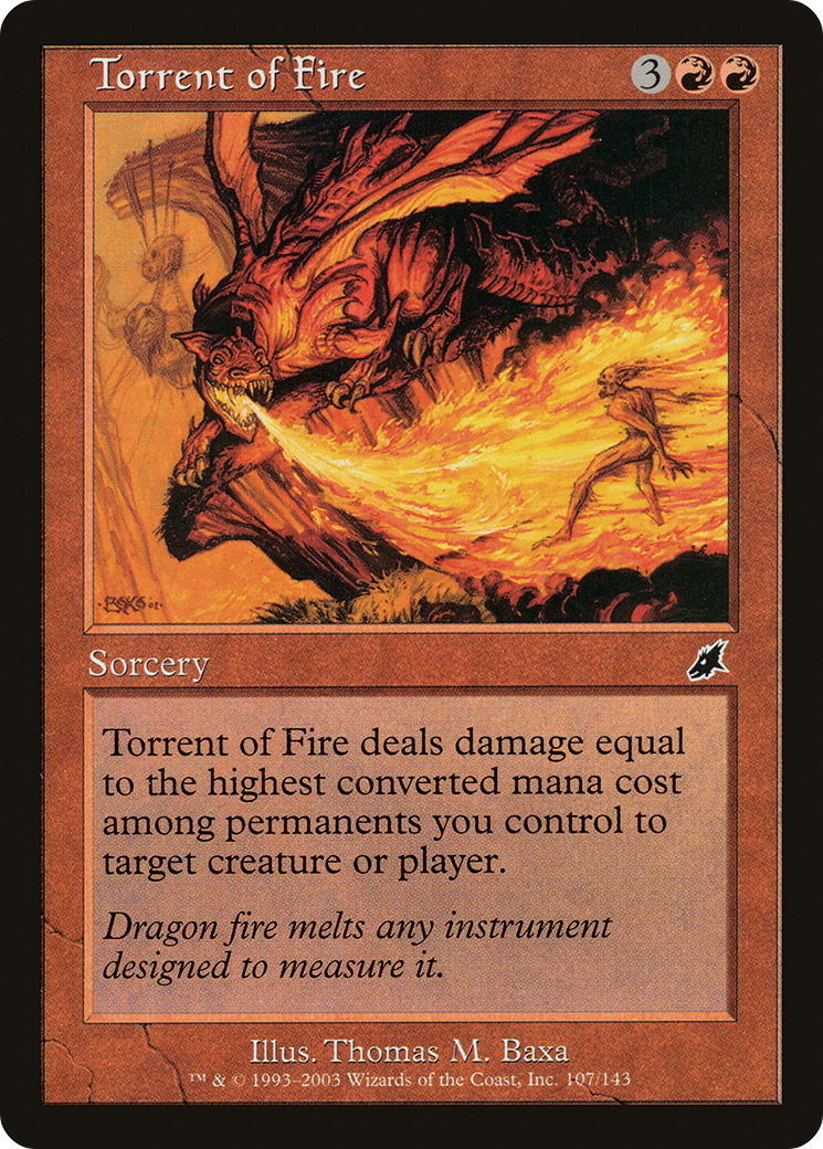 Torrent of Fire (SCG-107) - Scourge