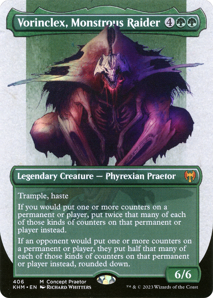 Vorinclex, Monstrous Raider (KHM-406) - Feuille de Kaldheim (sans bordure)