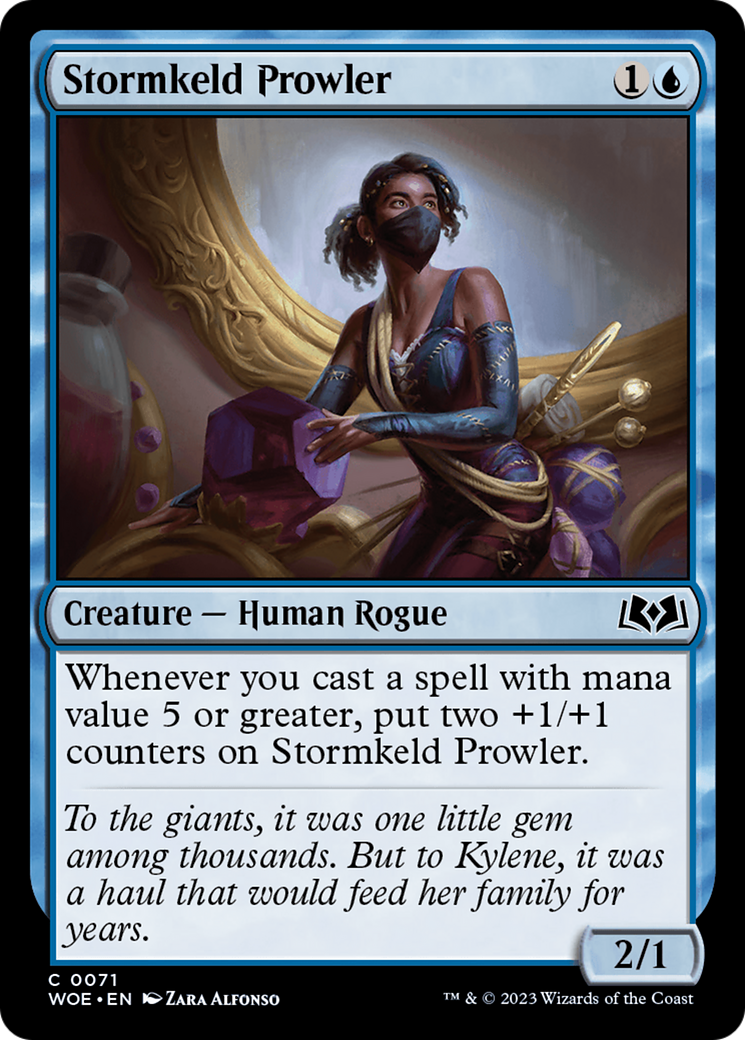 Rôdeur de Stormkeld (WOE-071) – Terres sauvages d'Eldraine 