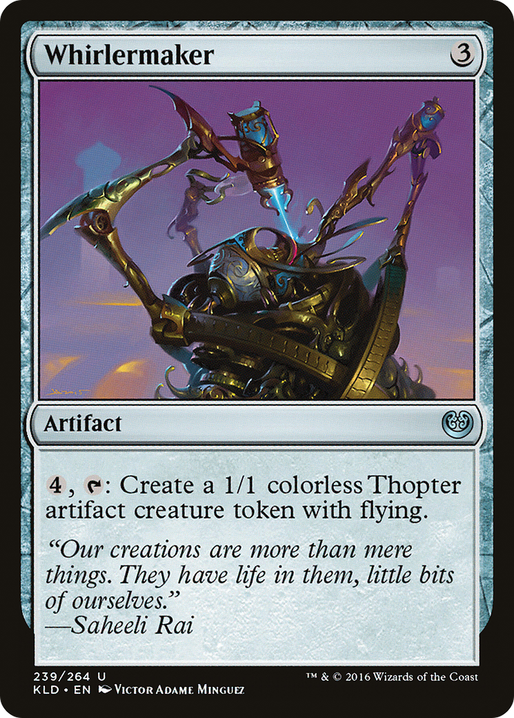 Whirlermaker (KLD-239) - Feuille de Kaladesh
