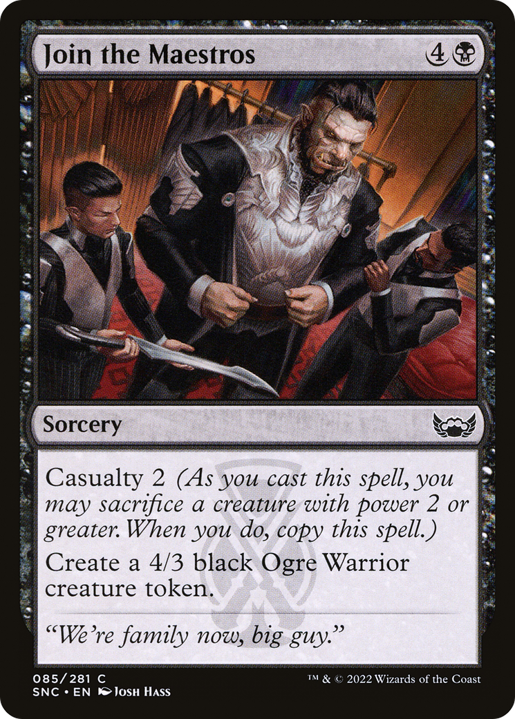 Rejoignez les Maestros (SNC-085) - Rues de New Capenna 