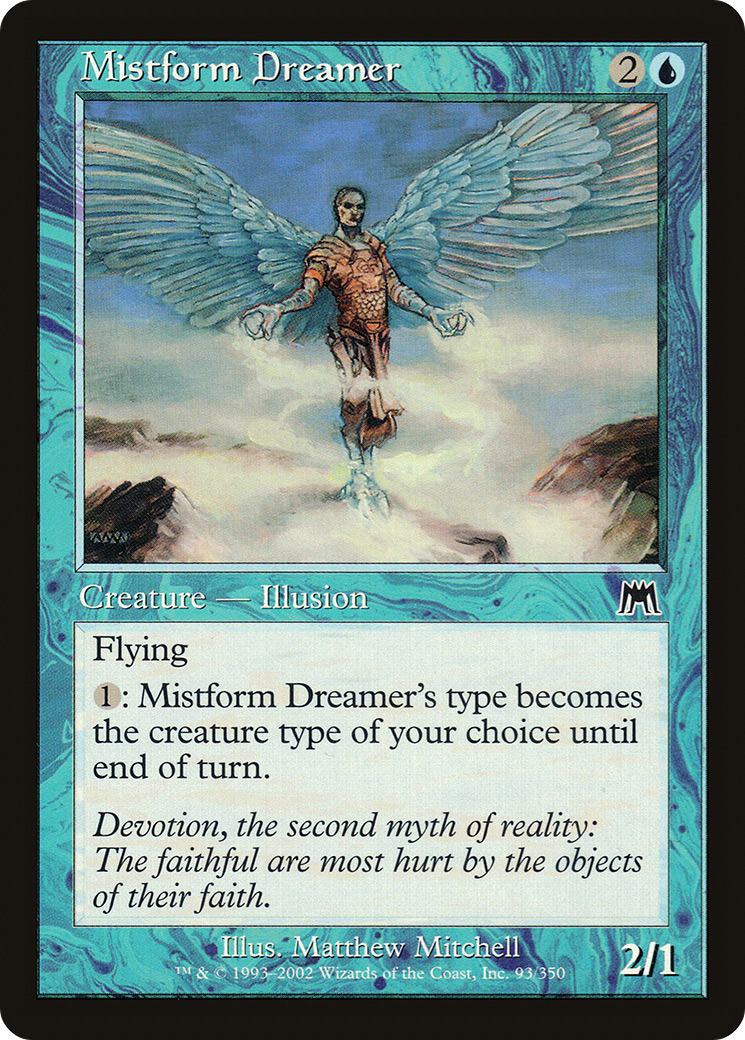 Mistform Dreamer (ONS-093) - Onslaught Foil 