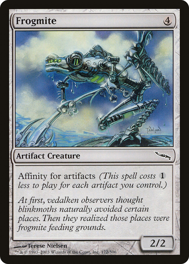 Acarien de grenouille (MRD-172) - Feuille Mirrodin 