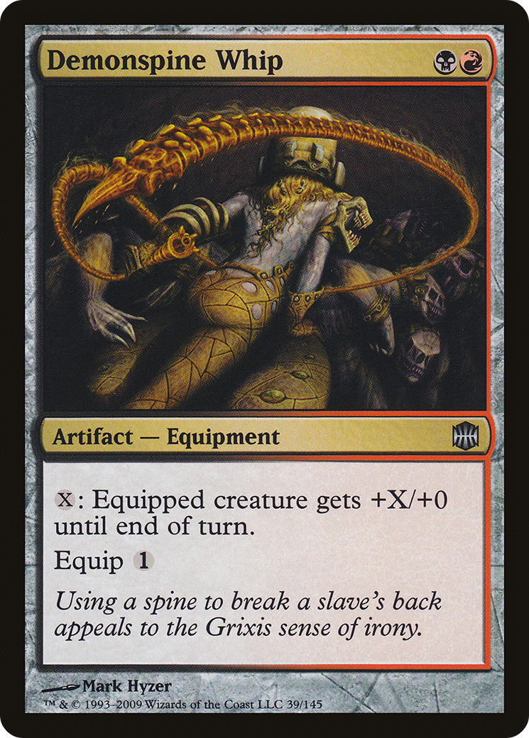 Fouet Demonspine (ARB-039) - Alara Reborn Foil 