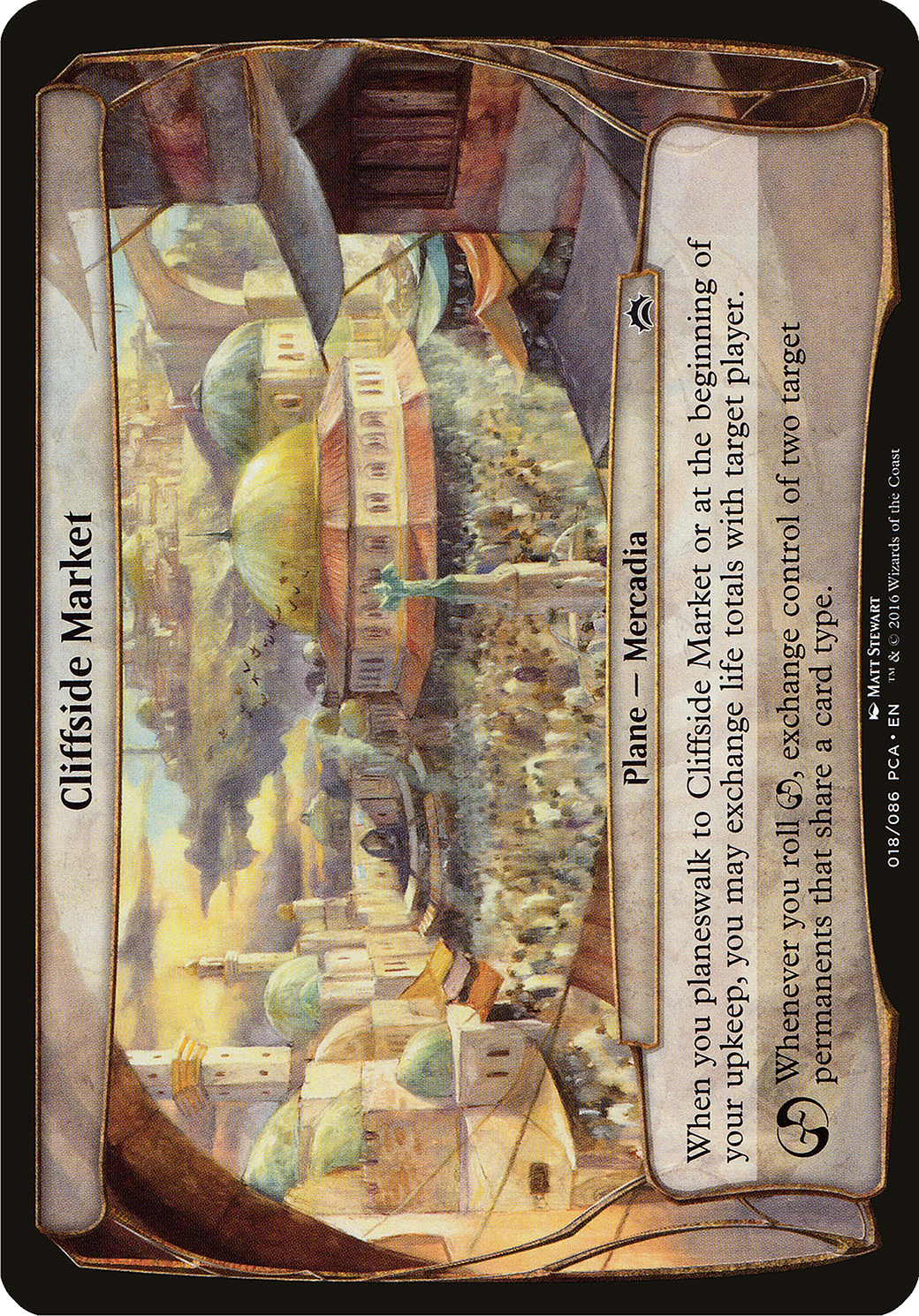 Marché de Cliffside (OPCA-018) - Anthologie Planechase 