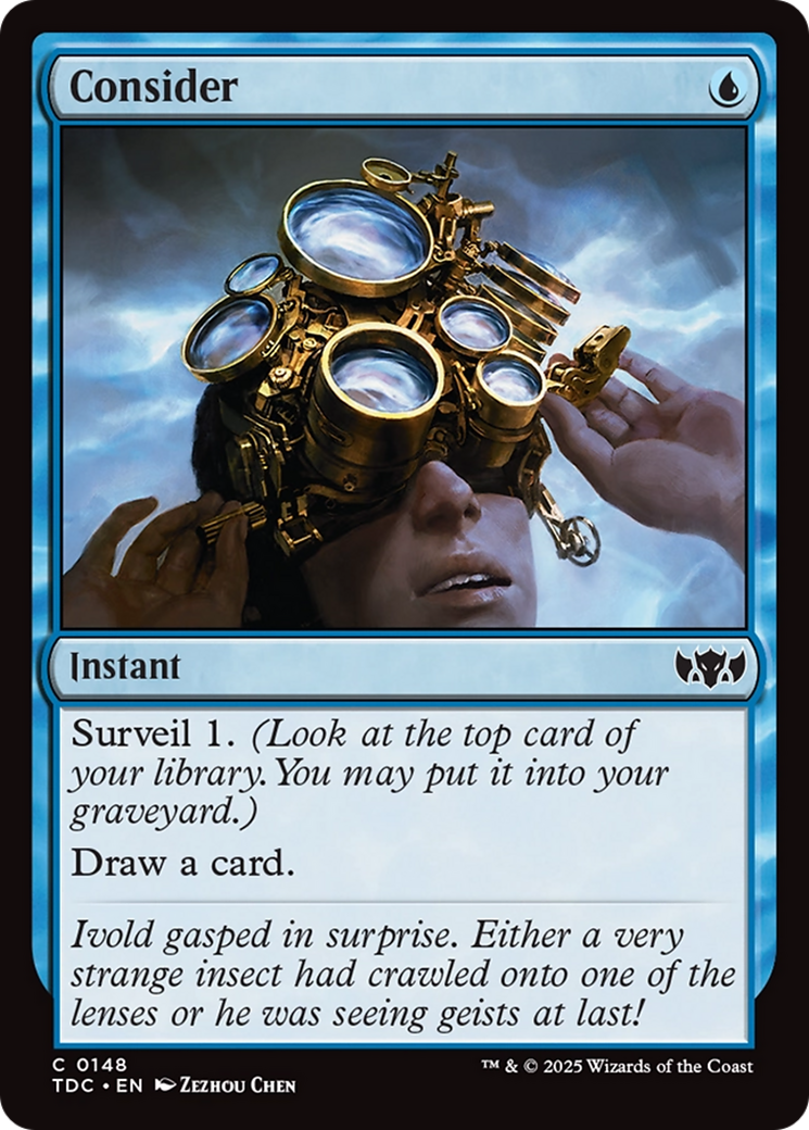 Considérez (TDC-148) - Commandant : Tarkir : Tempête de dragons 