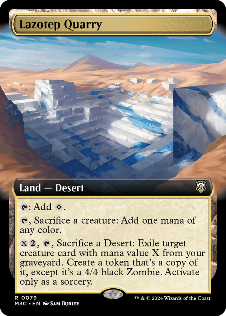Carrière de Lazotep (M3C-079) - Modern Horizons 3 Commander : (Extended Art) 